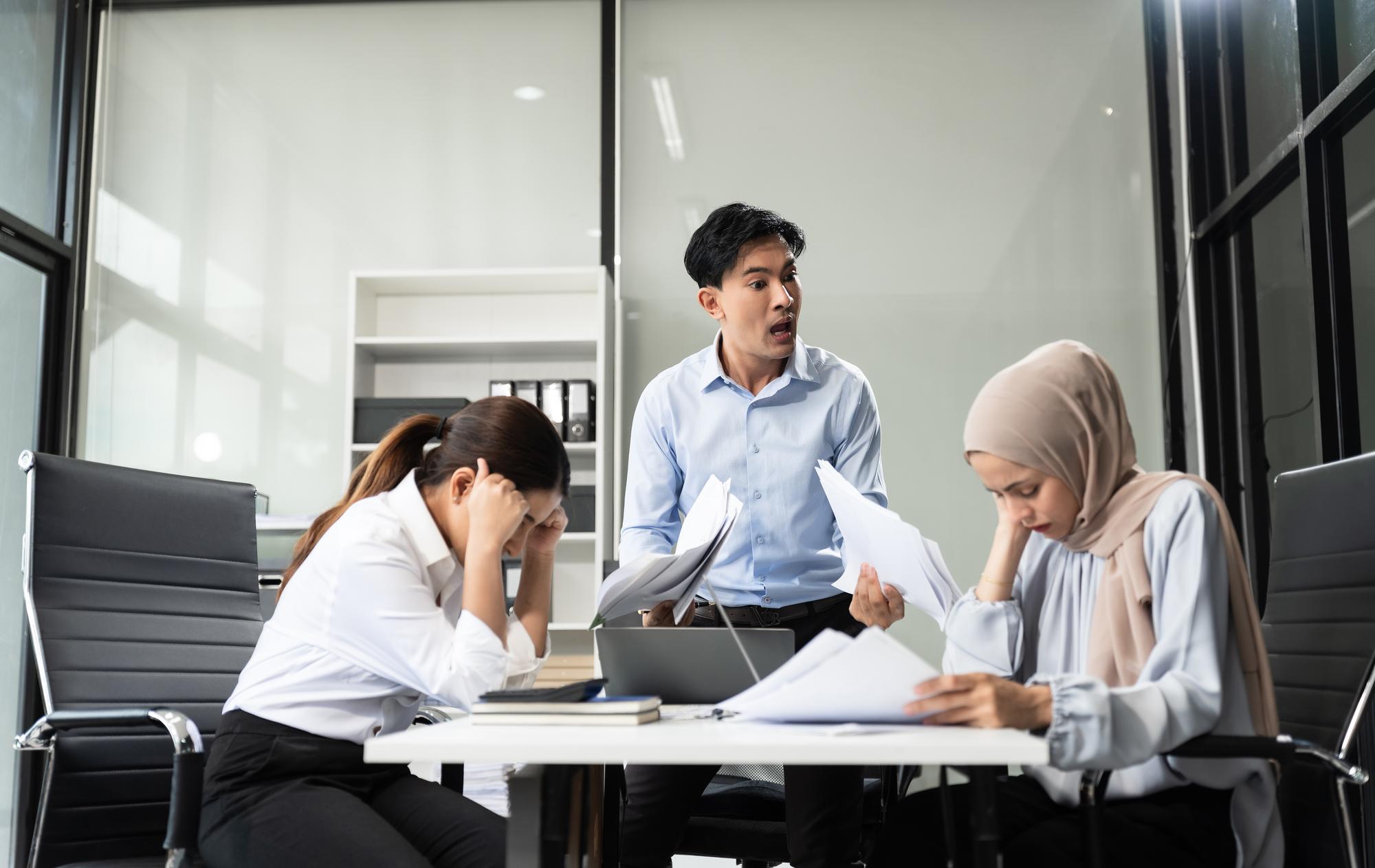 Professional business team collaboration and strategic planning in modern office environment